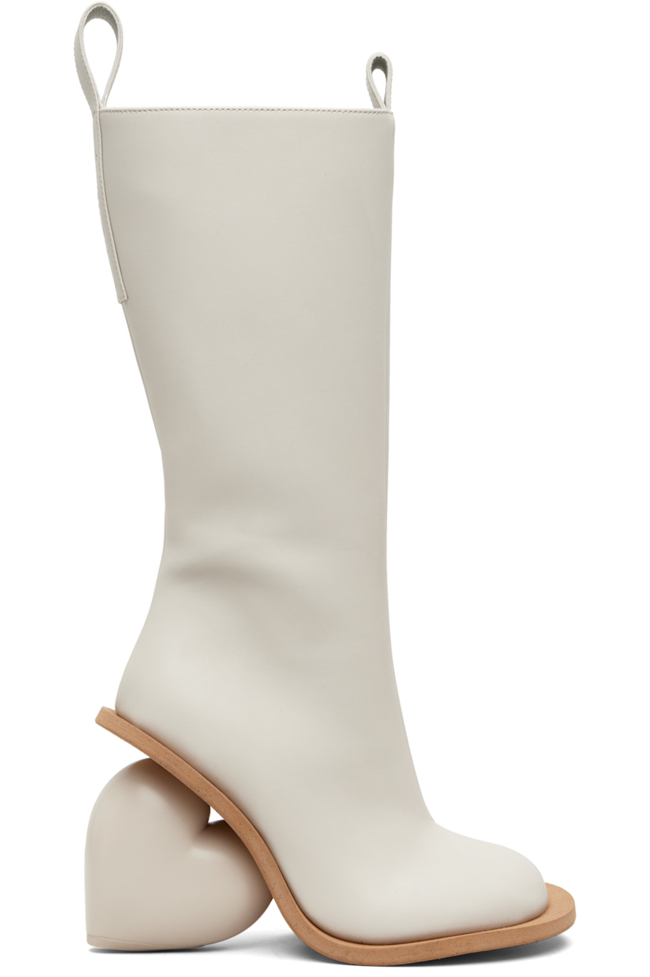 SSENSE SSENSE Exclusive Beige Love Tall Boots