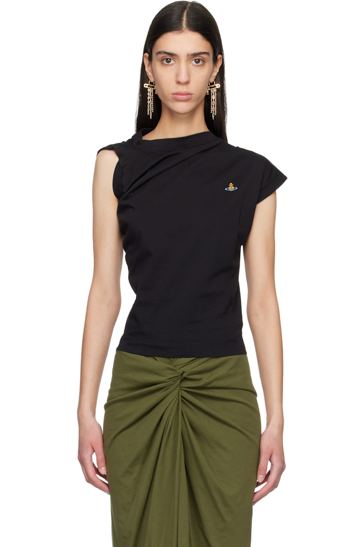 Vivienne Westwood Black Hebo Top