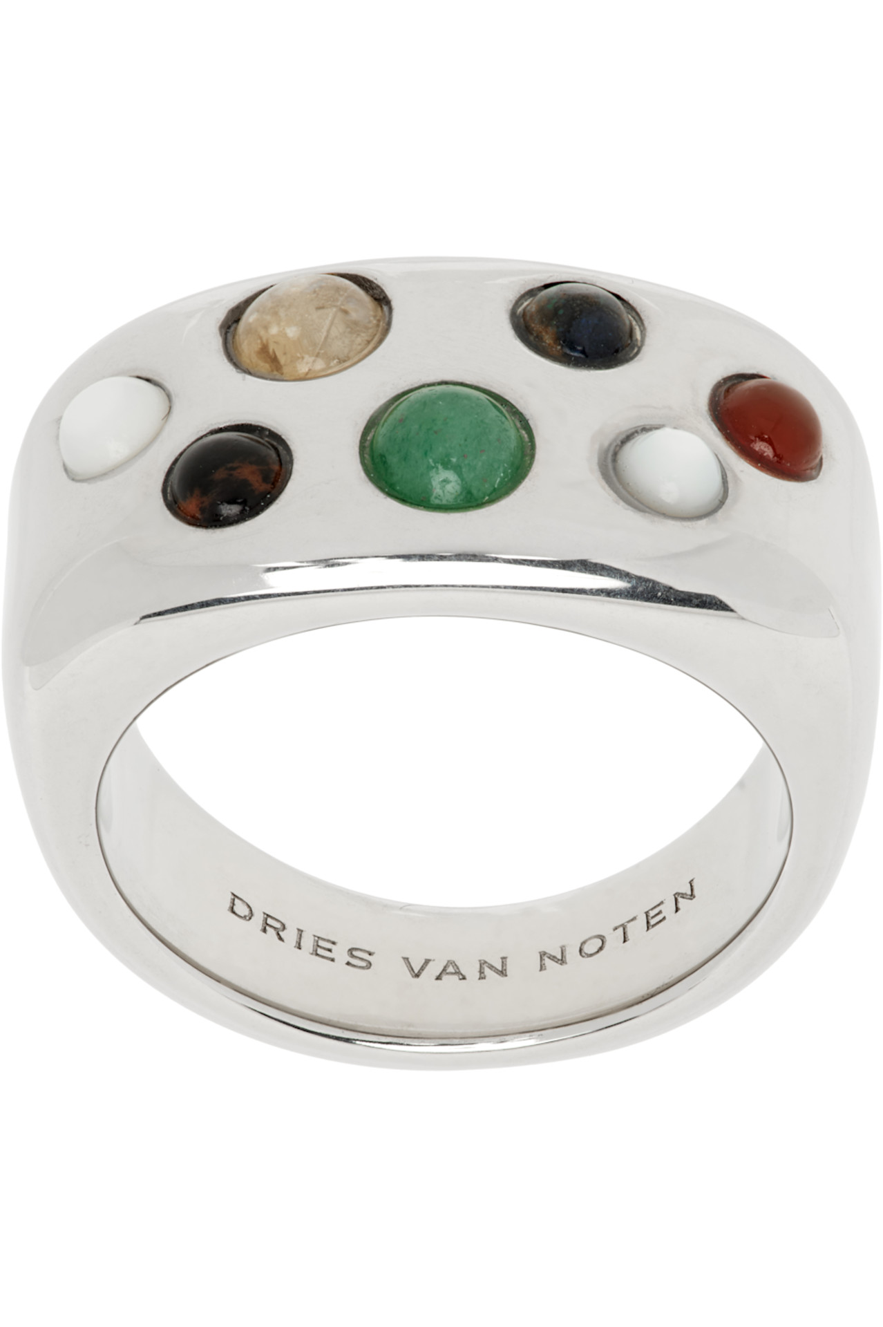 SSENSE Multicolor Stone Ring