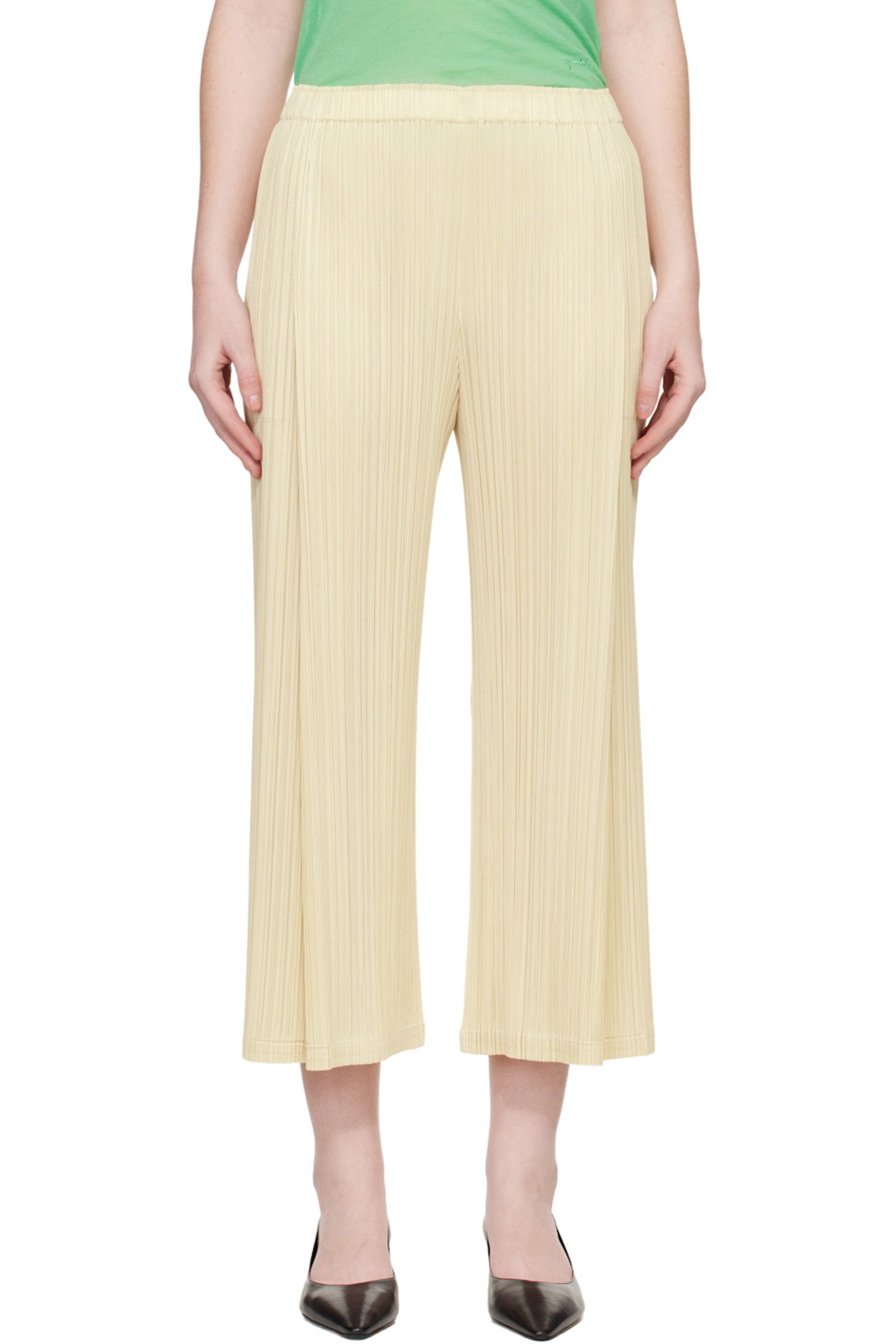 SSENSE Yellow Monthly Colors December Trousers