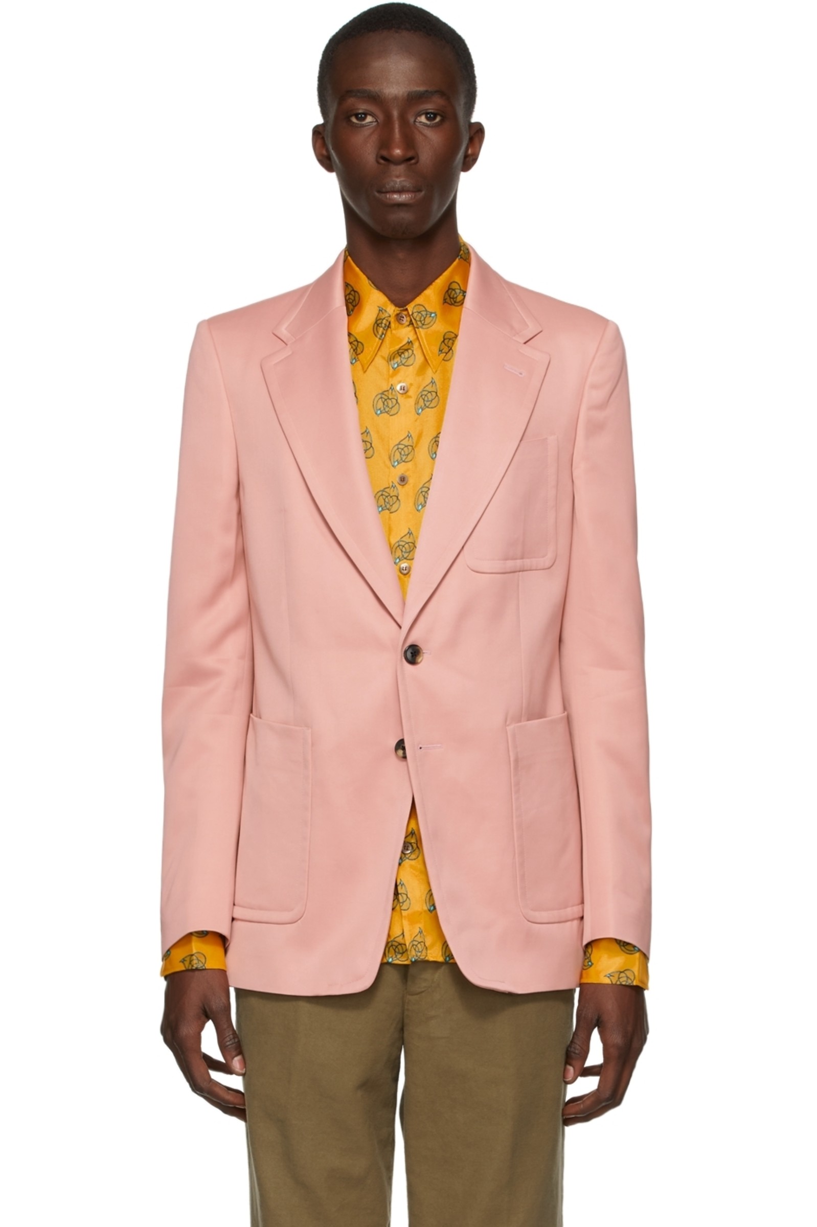 DRIES VAN NOTEN　ピンクブレザー