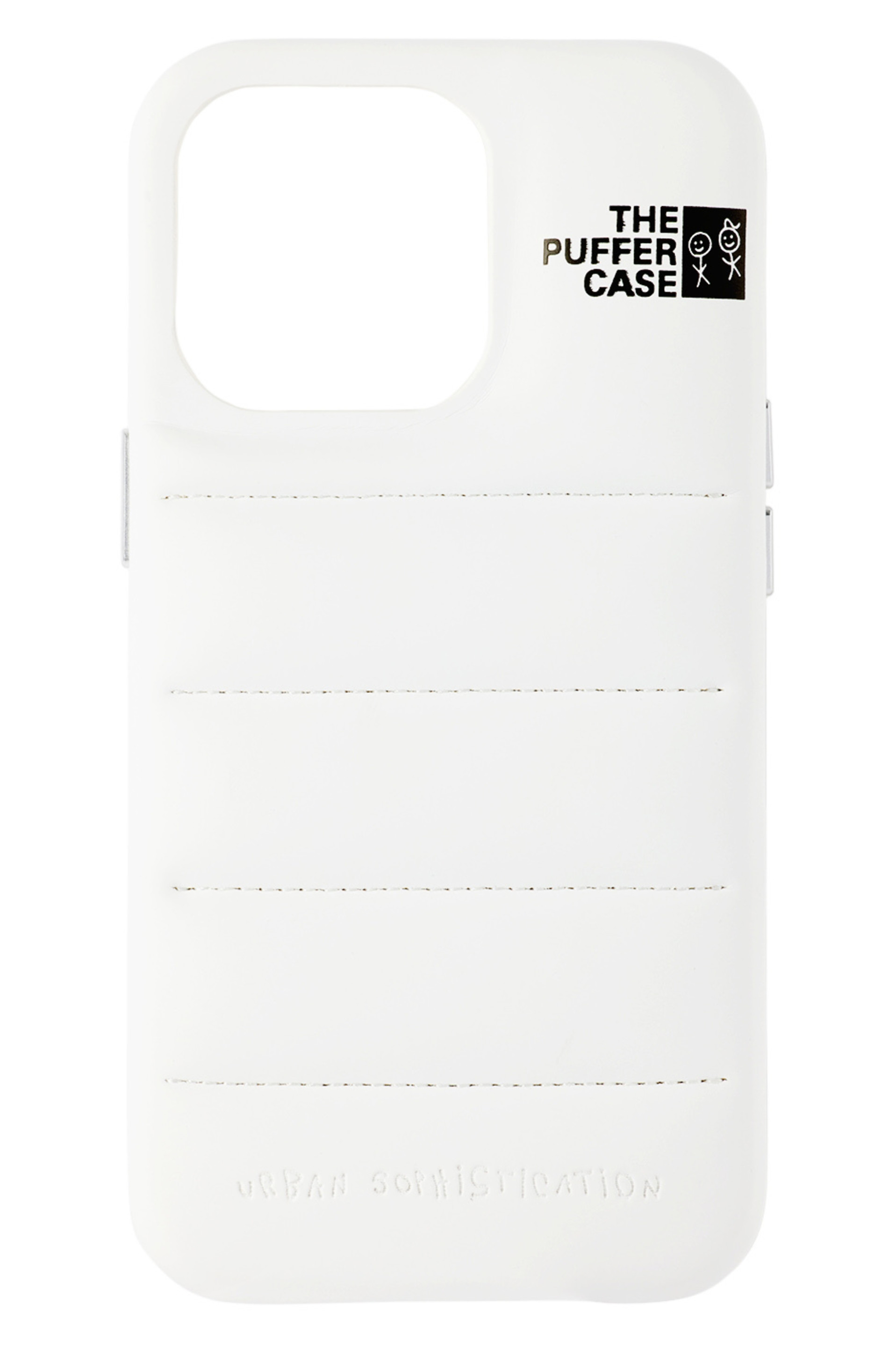 White 'The Puffer Case' iPhone 13 Pro Case