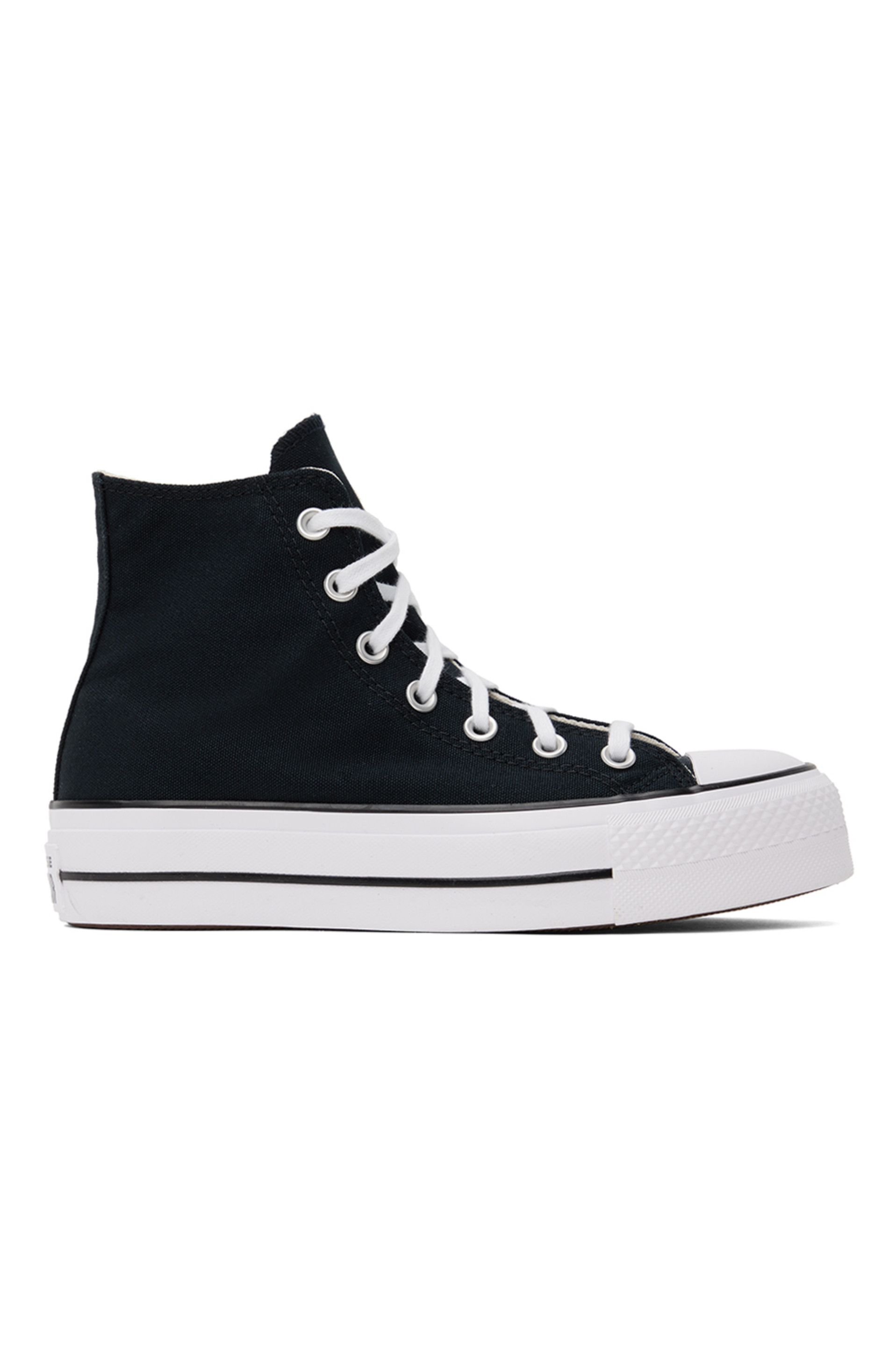 Converse - Black Chuck Taylor All Star Lift High Top Sneakers