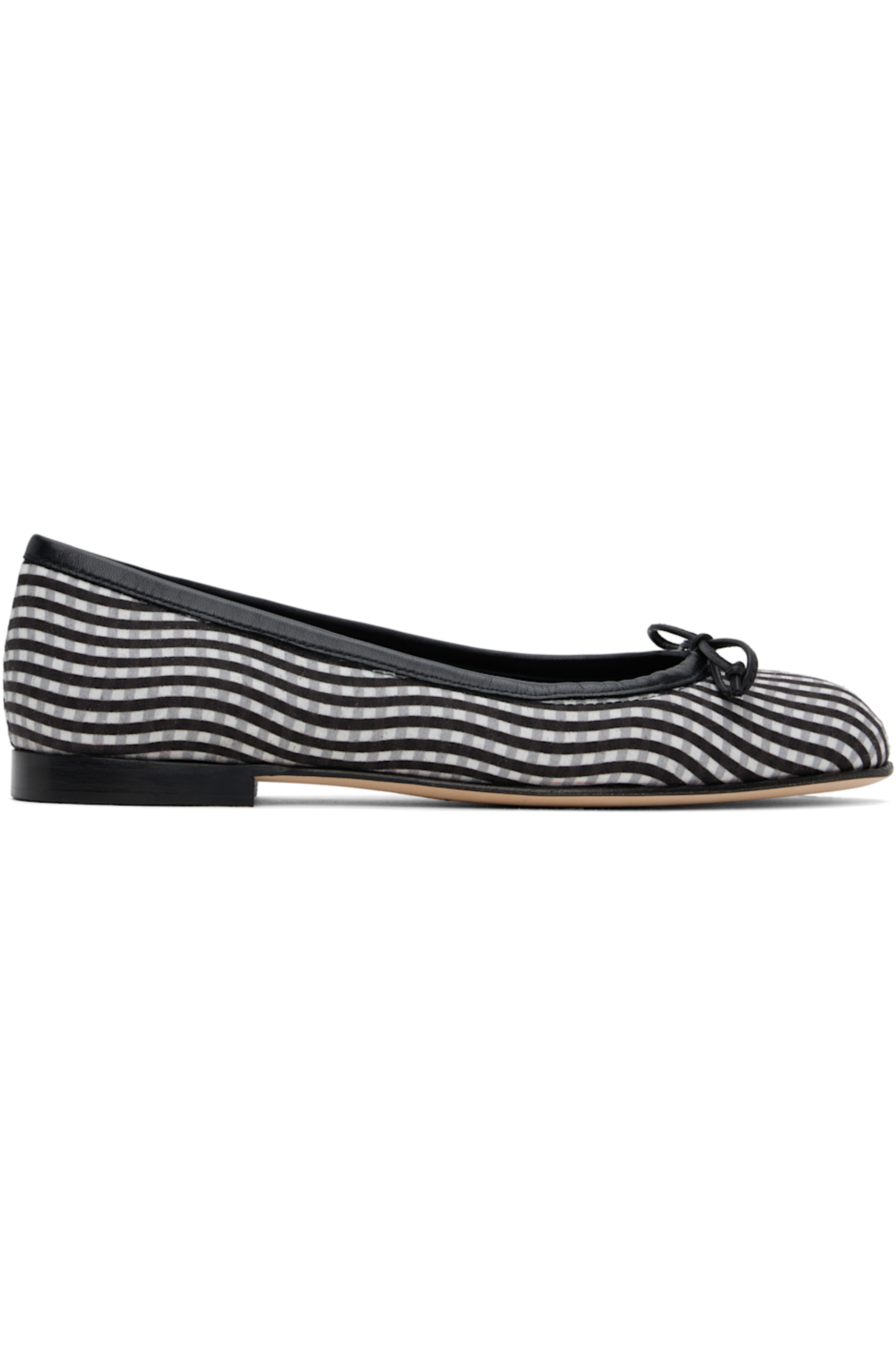 Black & White Veralli Ballerina Flats