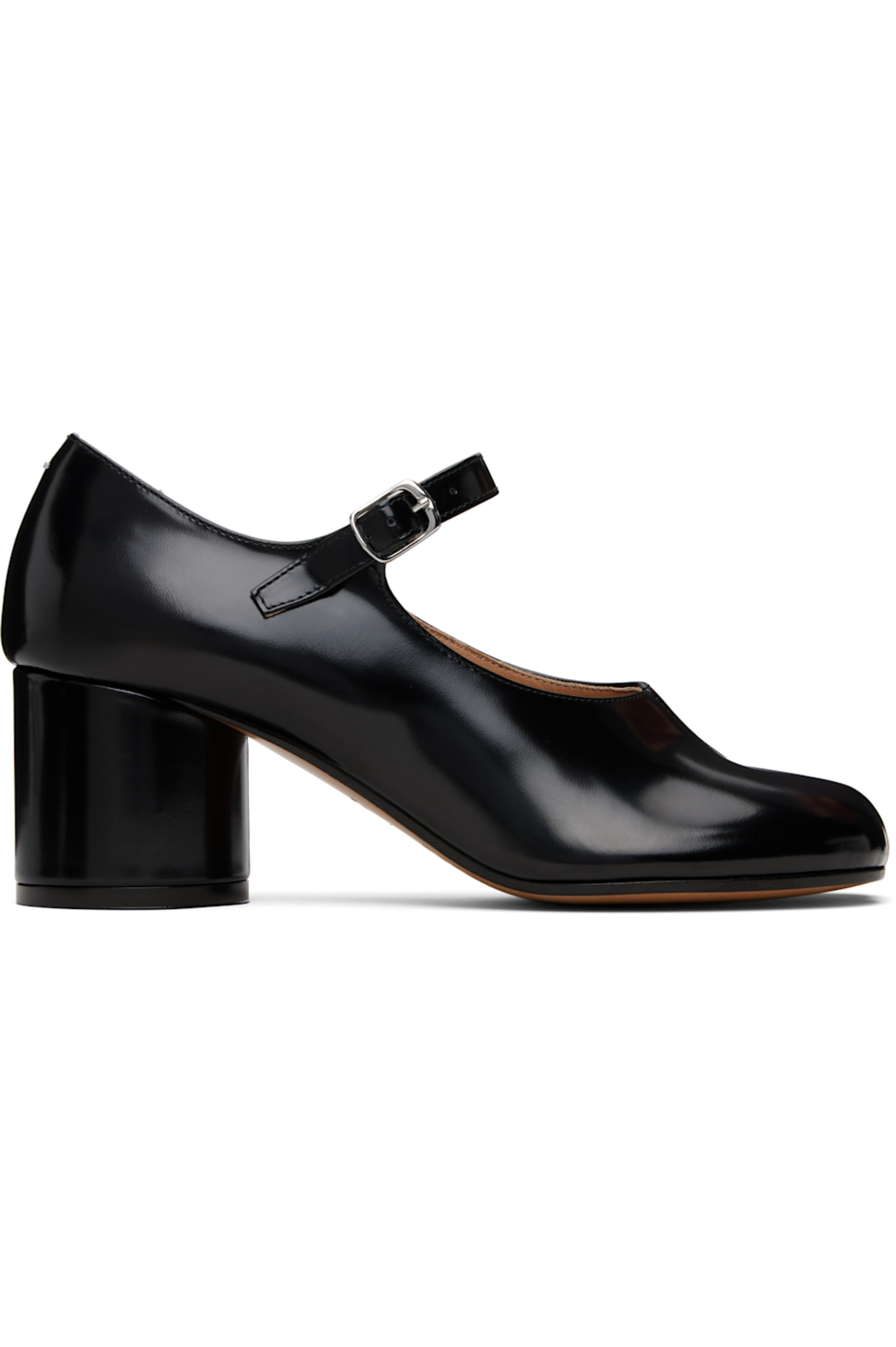 Black Tabi Mary Jane Heels