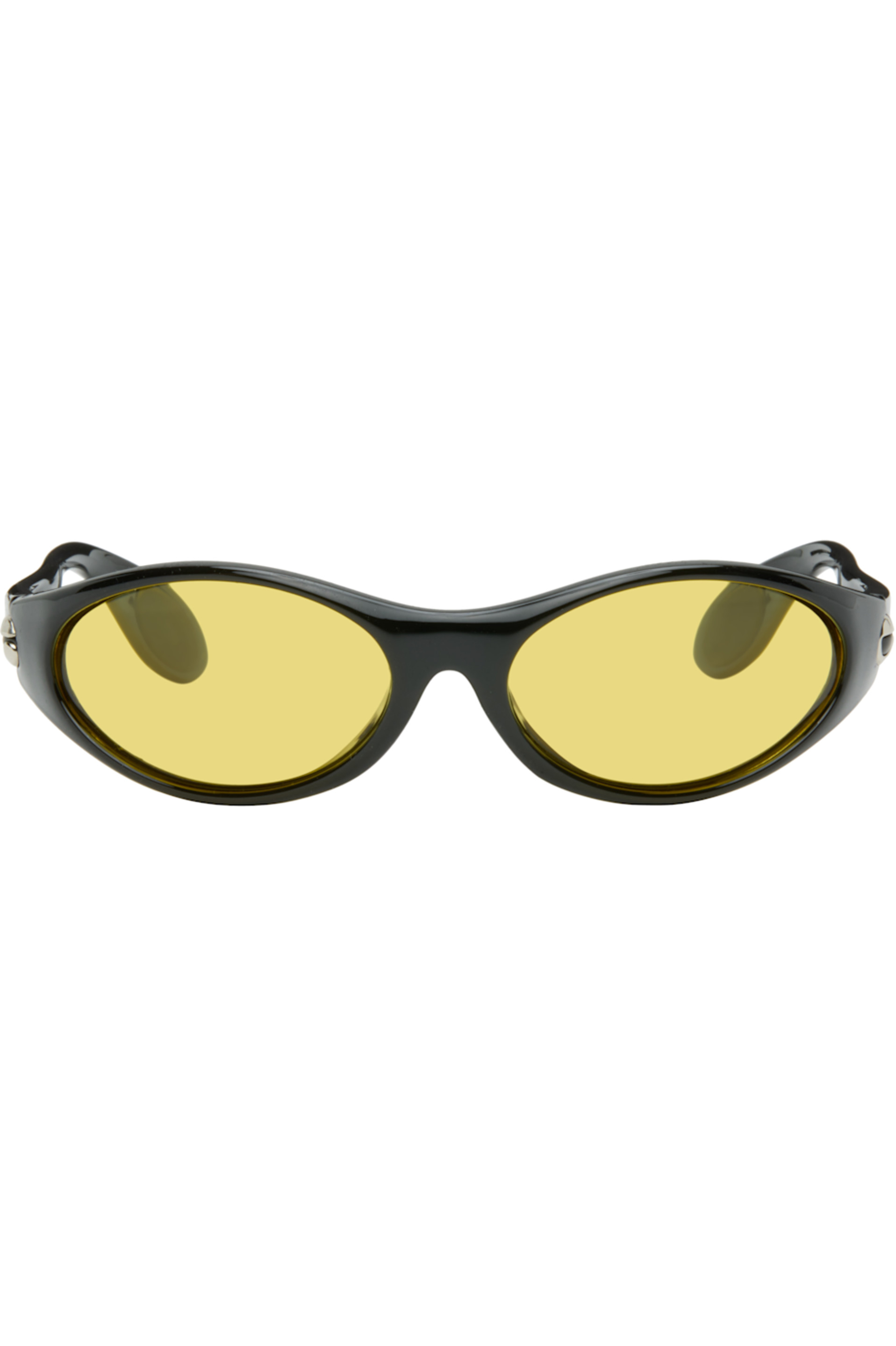 Coperni - Black & Yellow Cycling Sunglasses