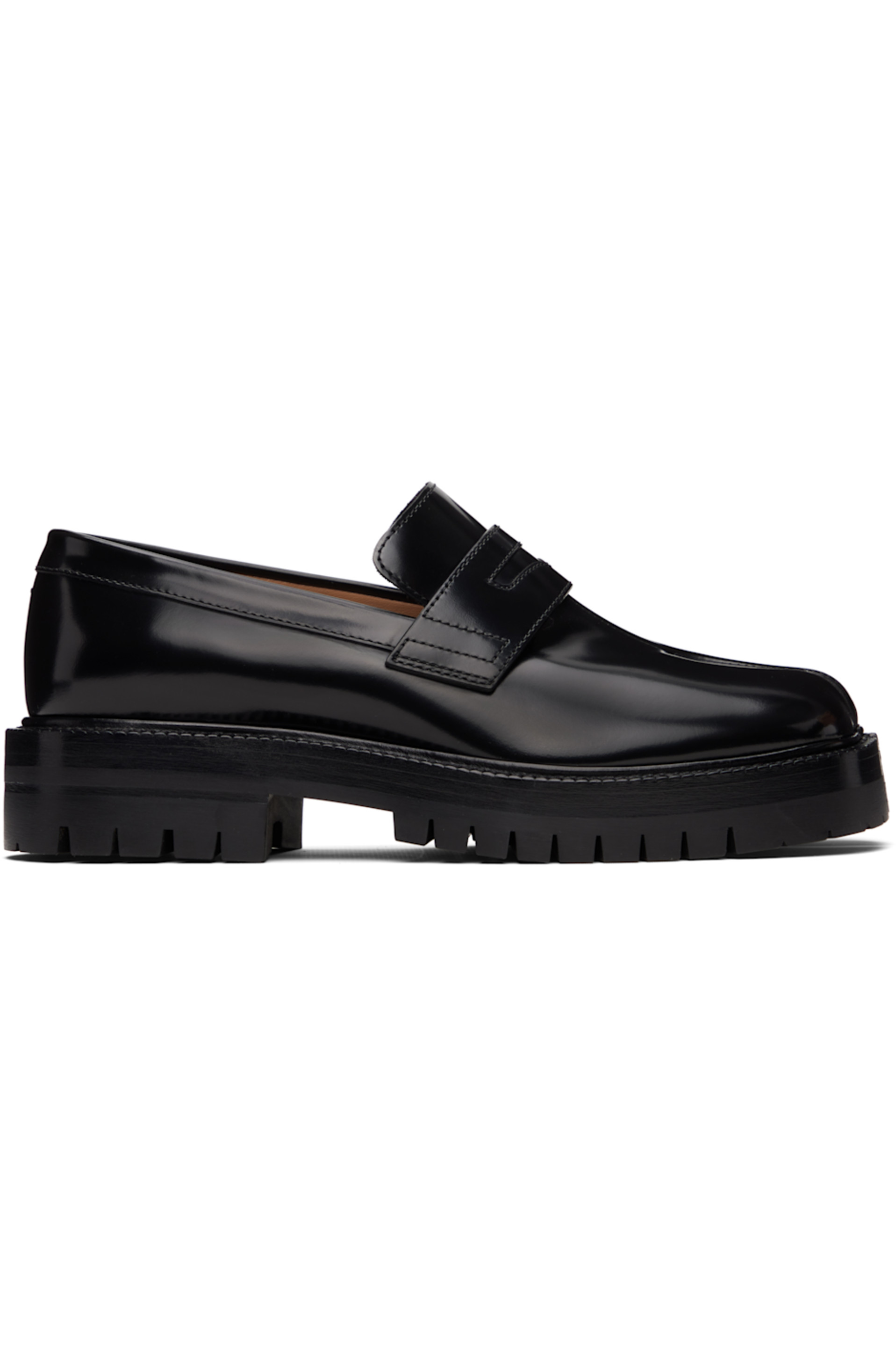 Black Tabi Loafers