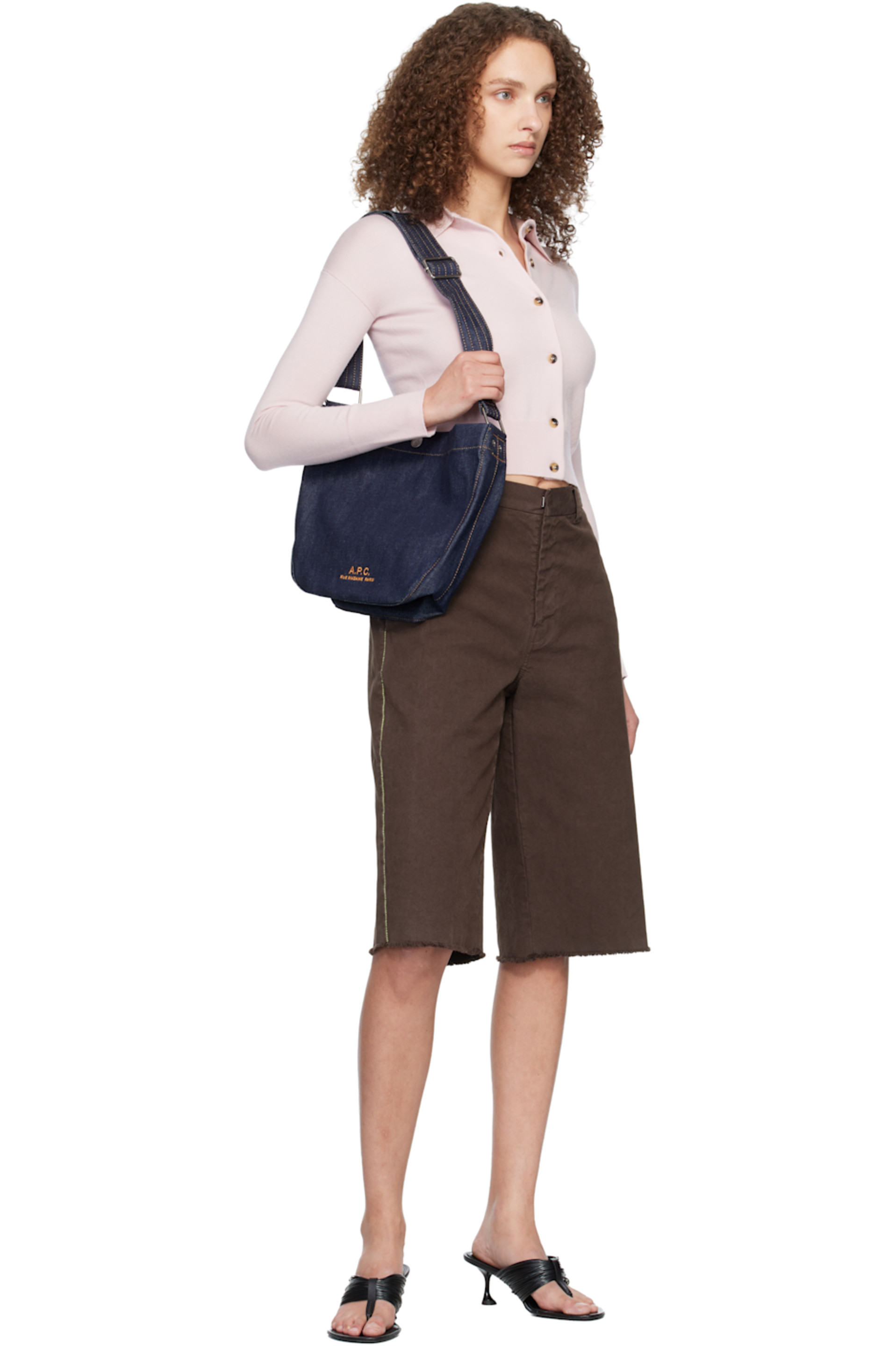 Blue Journal Small Satchel