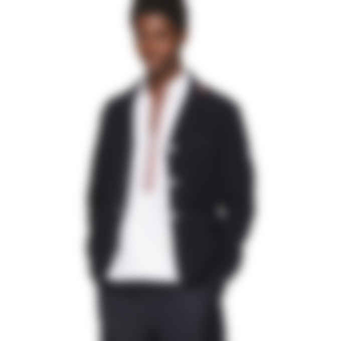 moncler gamme bleu blazer