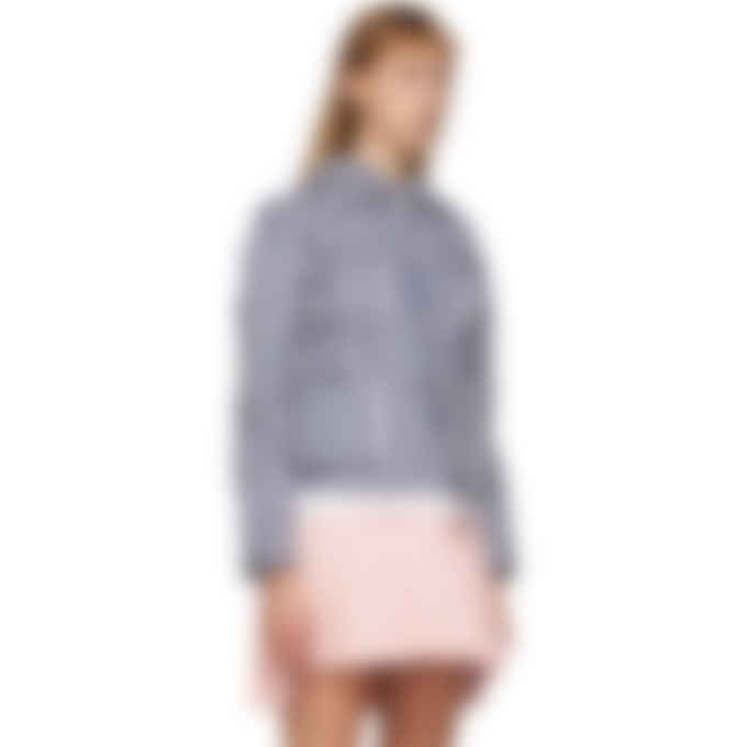 comme des garcons white jacket