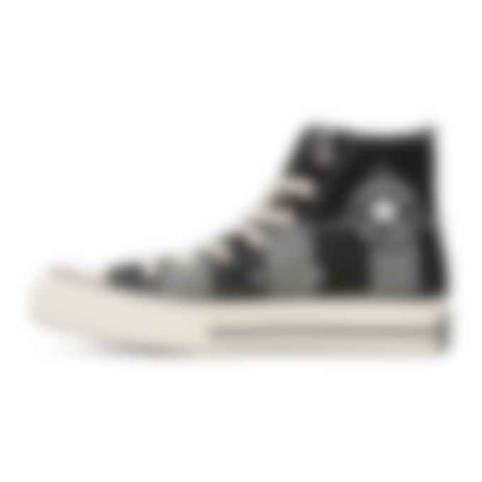black chuck 70 high sneakers