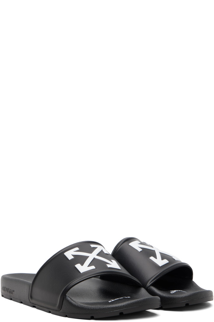 Off-White Black Arrow Slide Sandals — foto 4