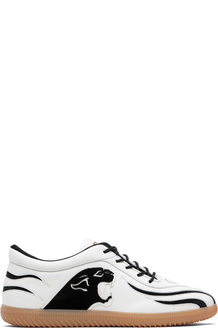 Valentino Garavani White Kicky Nappa Sneakers