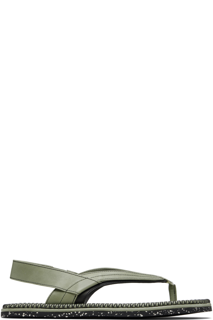 Kiko Kostadinov Green Andras Sandals