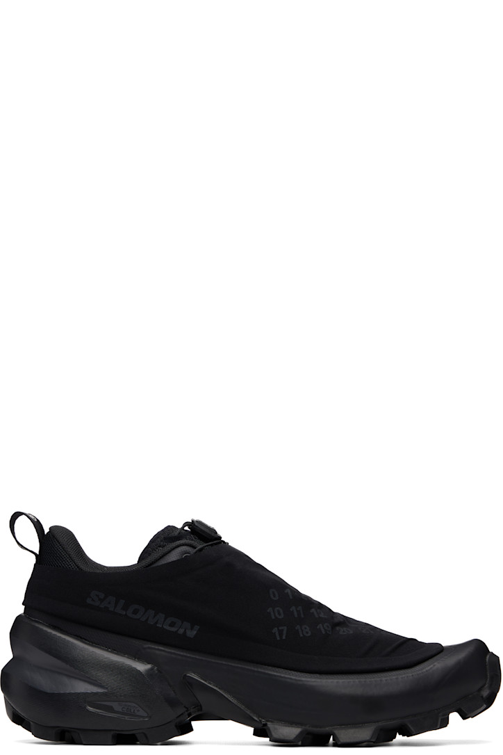 MM6 Maison Margiela Black Salomon Edition Cross Dust Sneakers
