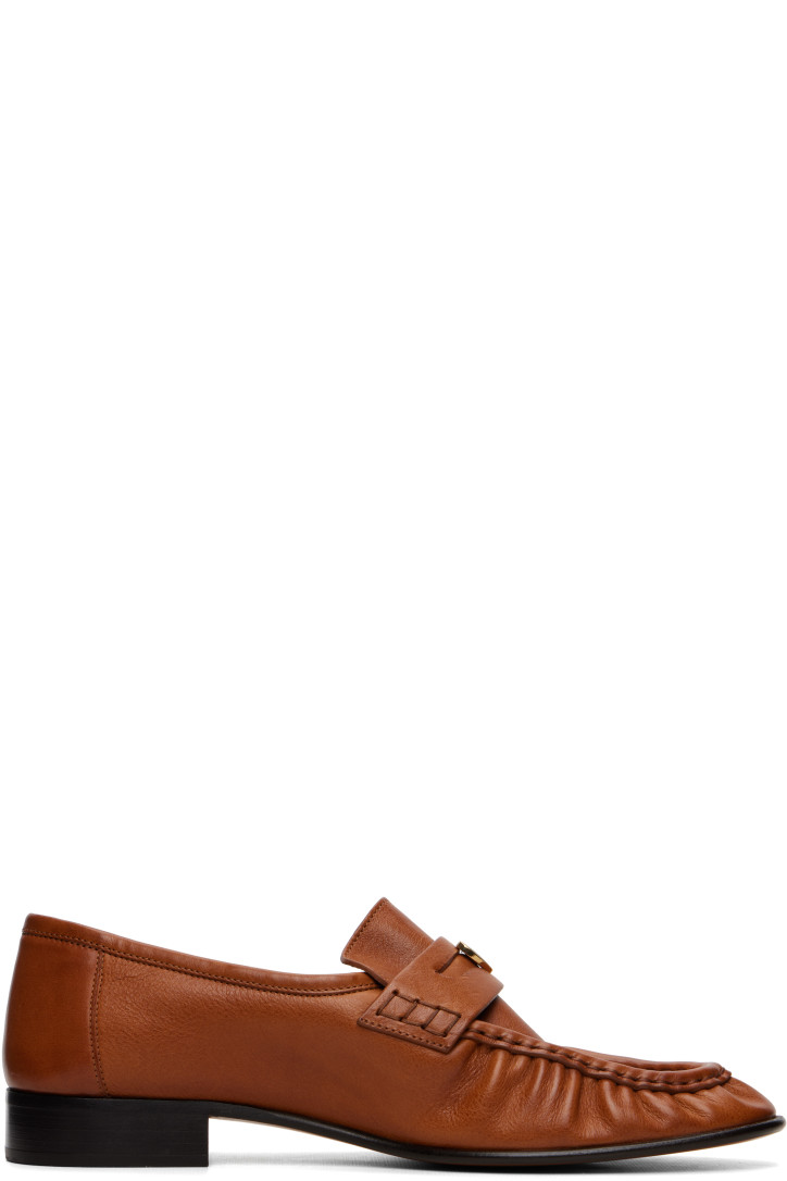 Chloé Brown Letti Loafers