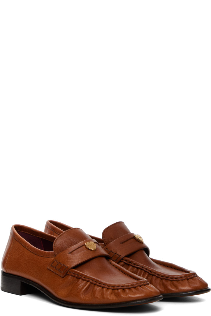 Chloé Brown Letti Loafers — photo 4