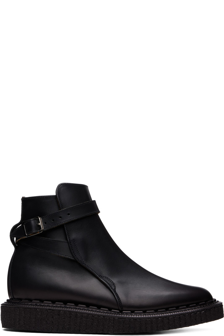 George Cox Black Jodhpur Boots