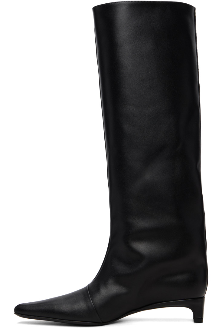 Loulou De Saison Black Haven LDS Kitten Heel Tall Boots — photo 3