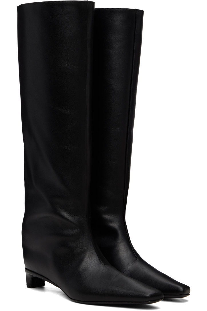 Loulou De Saison Black Haven LDS Kitten Heel Tall Boots — photo 4