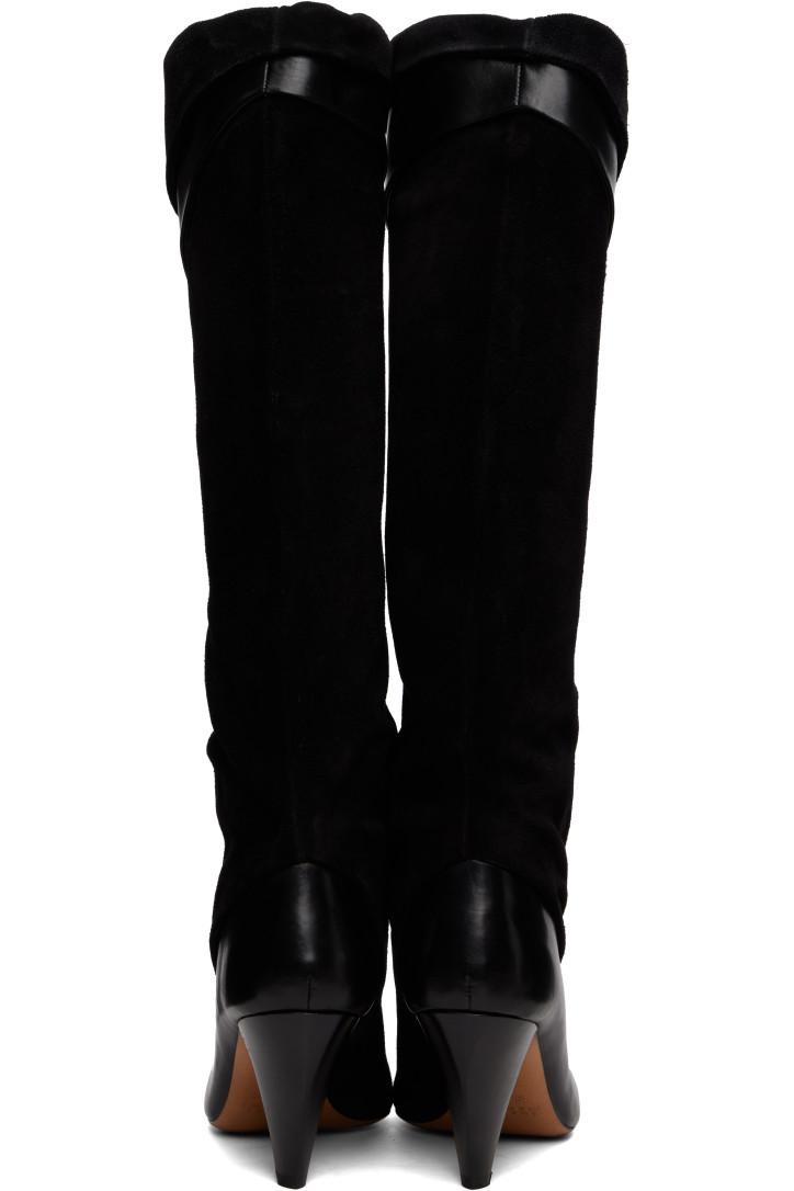 Isabel Marant Black Lezra Tall Boots — foto 2