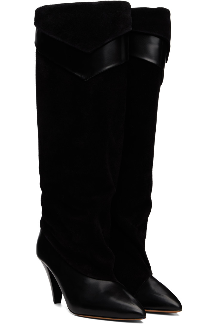 Isabel Marant Black Lezra Tall Boots — foto 4