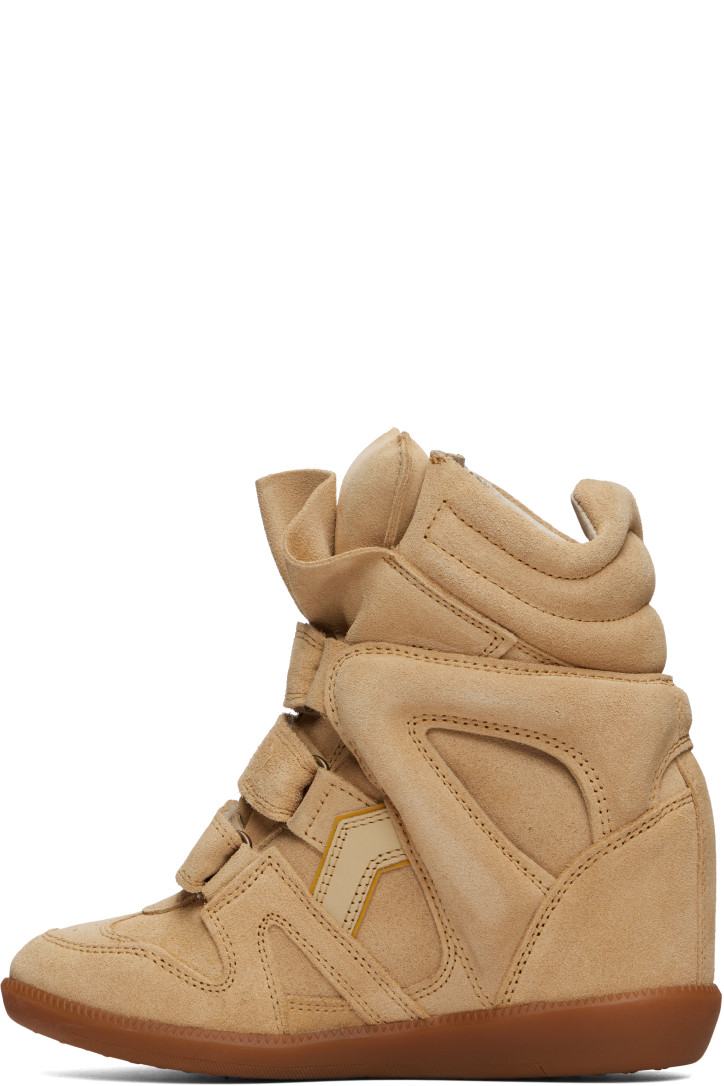 Isabel Marant Beige Bekett Sneakers — foto 3