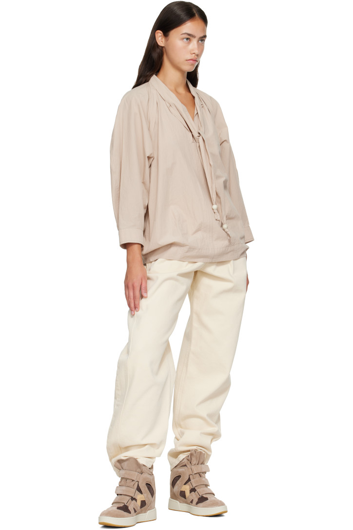 Isabel Marant Taupe IM3 Sneakers — photo 5