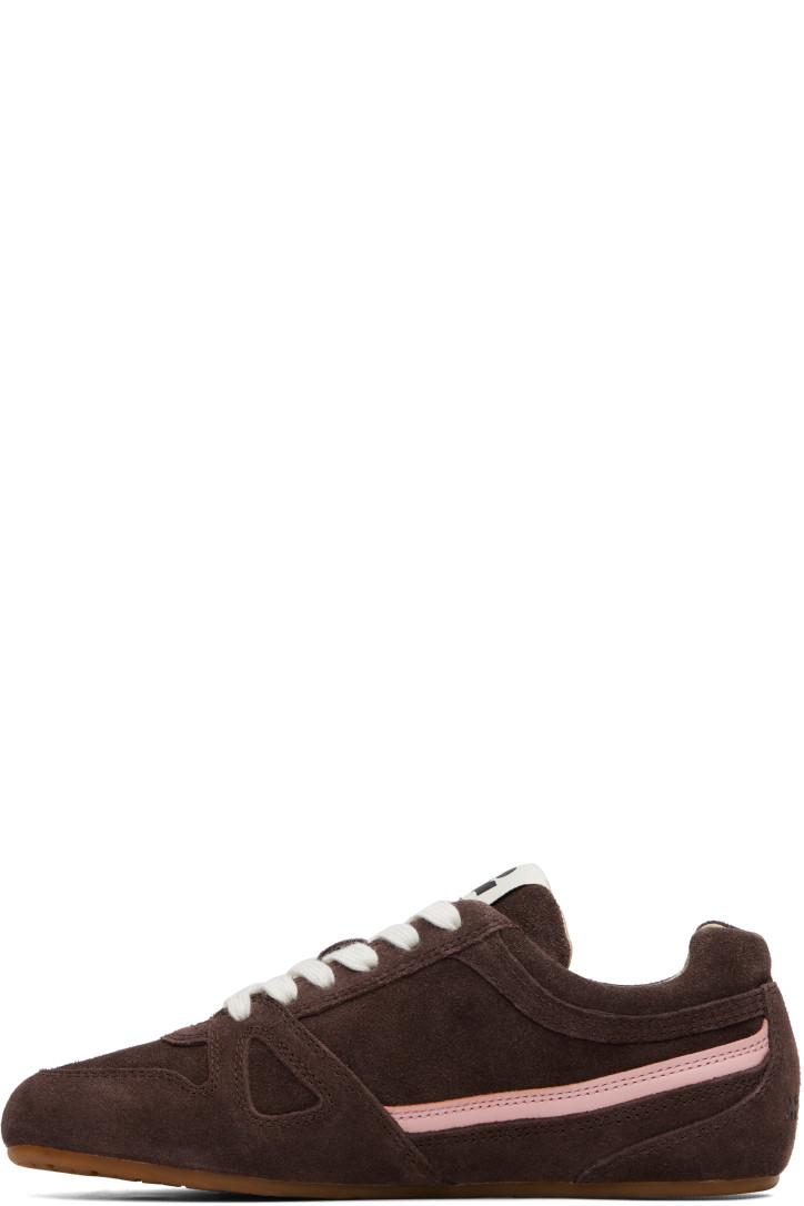 Isabel Marant Brown Senny Low Sneakers — photo 3