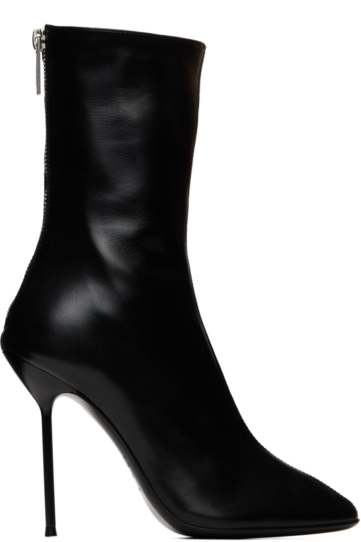 Paris Texas Black Lidia Soft Nappa 105 Ankle Boots