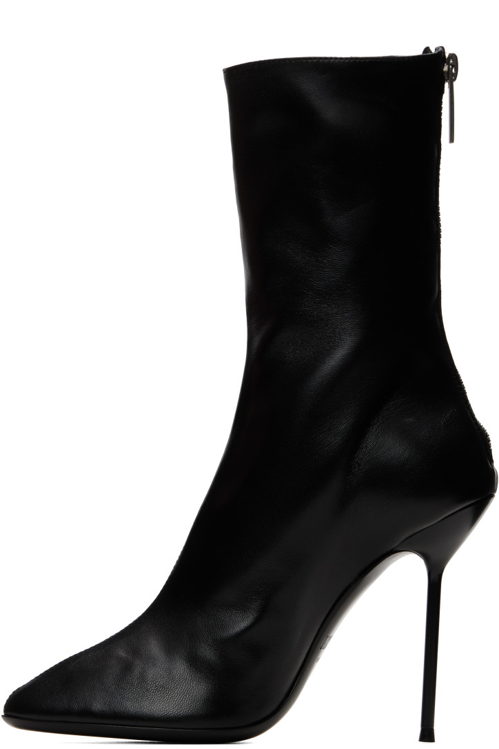 Paris Texas Black Lidia Soft Nappa 105 Ankle Boots — foto 3