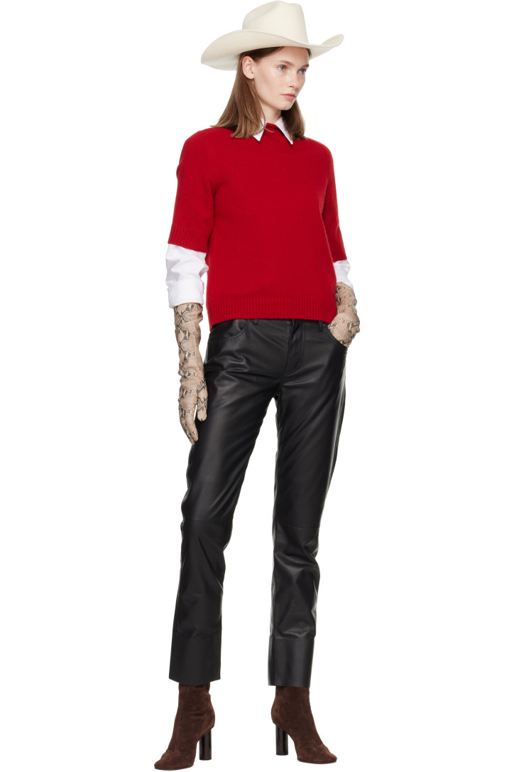 Paris Texas Brown Alice Suede 85 Ankle Boots — foto 5