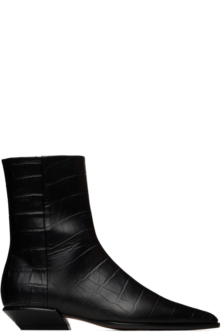 Paris Texas Black Bettina 25 Ankle Boots