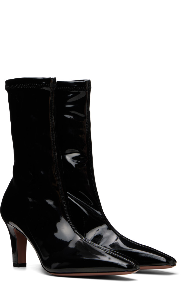 Paris Texas Black Belle 75mm Ankle Boots — photo 4