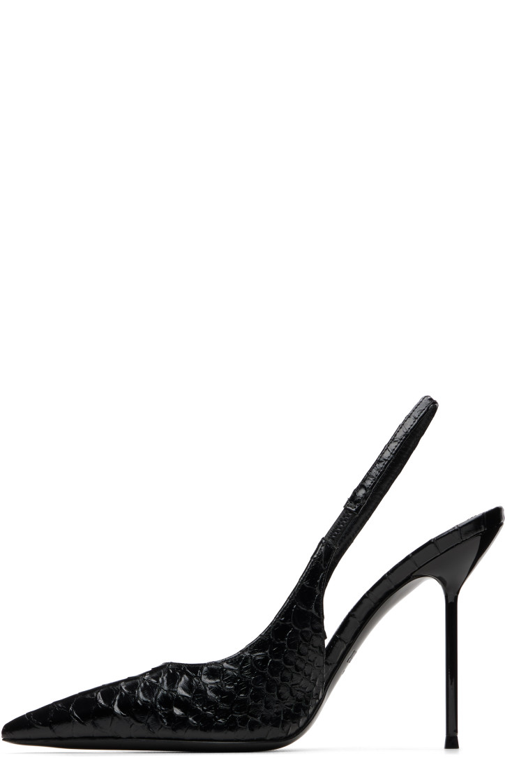 Paris Texas Black Lidia Slingback 105 Heels — foto 3