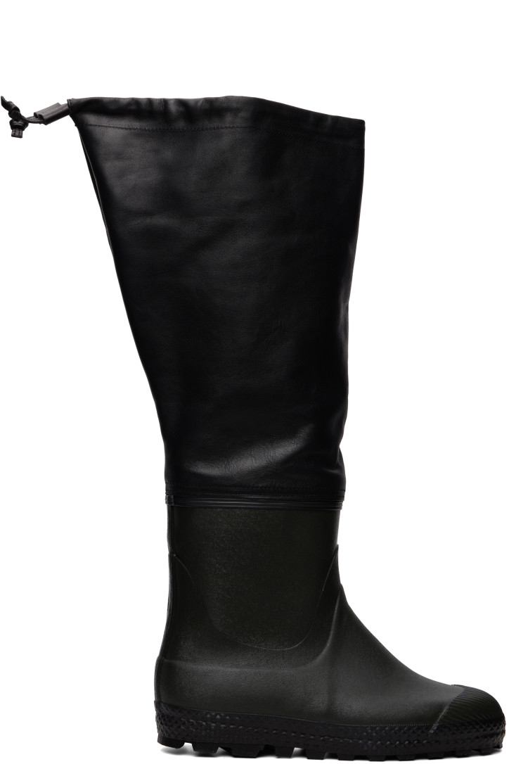 Rier Green & Black Ludwig Reiter Edition Farmer Rain Boots