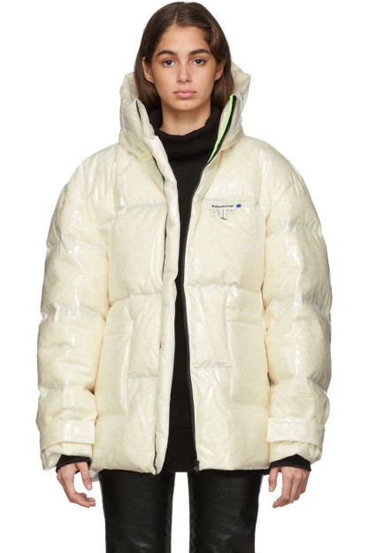 ADER error - Transparent Down Vinyl Jacket
