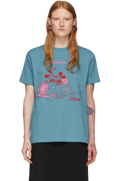 Gucci - Blue Disney Edition Mickey Mouse T-Shirt