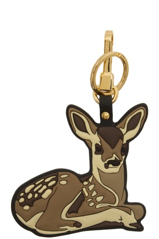 버버리 디어 키링 Burberry Brown 2D Deer Keychain,Brown/Multi