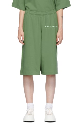 Marc Jacobs Green The T-Shorts Shorts