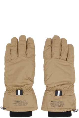 Burberry Beige Deerskin Location Gloves