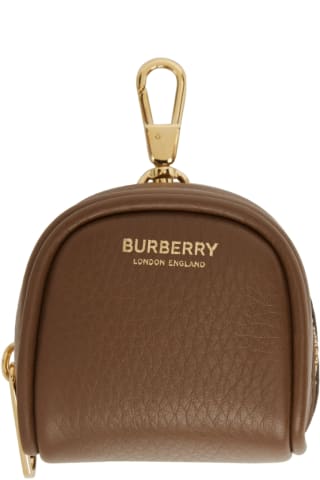버버리 큐브 백참 키링 Burberry Brown Cube Bag Charm Keychain,Dark birch Brown