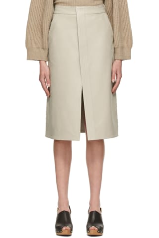Stella McCartney Off-White Lauren Mid-Length Skirt