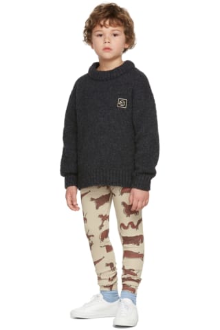 윙켄 키즈 스웨터 Wynken Kids Grey Discovery Sweater,Charcoal 