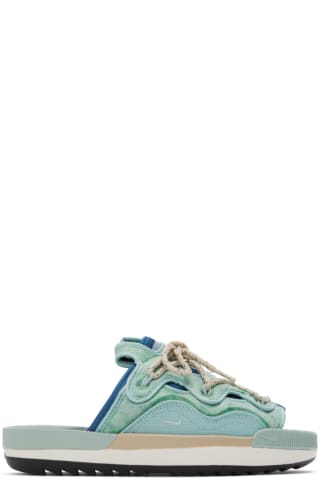 Nike Green & Blue Offline 2.0 Sandals