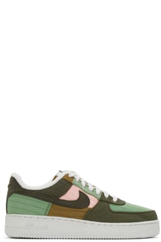 Nike Green Air Force 1 Toasty Sneakers