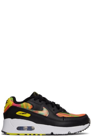 Nike Kids Black & Multicolor Air Max 90 Familia Little Kids Sneakers