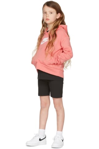 Nike Kids Pink Fleece Sportswear Club Hoodie