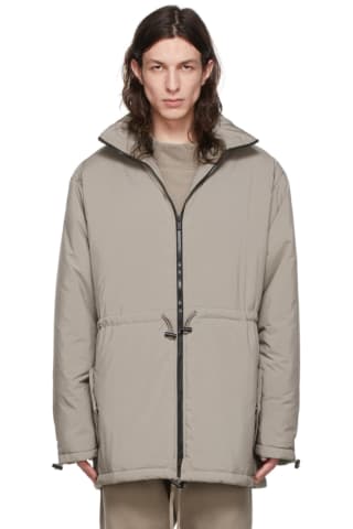 피어오브갓 에센셜 맨 재킷 (20220429 드랍) Essentials Taupe Polyester Jacket,Desert Taupe