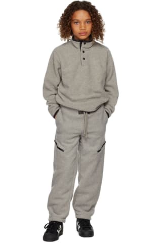 피어오프갓 에센셜 키즈 재킷 Essentials Kids Gray Fleece Jacket,Dark oatmealrnrn